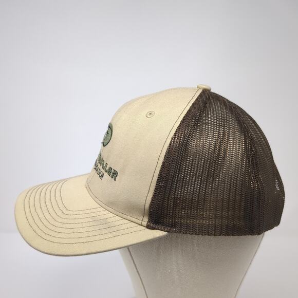 Twin Troller Ambassador Trucker Cap Brown OS Adjustable Mesh Back Richardson - Picture 3 of 10